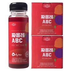어니스틴 짜올레 ABC 주스 / 물 타지 않고 원물 그대로 착즙한 냉동 주스 / 사과 제주당근 레드비트, 12개, 180ml
