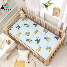 爆款嬰兒床墊 寶寶床墊 嬰兒透氣床墊 幼稚園床墊 嬰兒床床墊 幼兒園睡墊 環保無異味 兒童寶寶床墊 純棉卡通床墊, 小汽車, 1個
