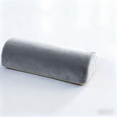 아웃도어 해먹 요가 여행 발 페달 비행기 발받침 자동차 책상 작업 다리 팽창식 베개 아이 필수품 비행, [01] Light Grey