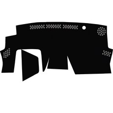 e系列 2023年4月PRIUS PHEV 專車專用 儀錶板避光墊 防曬隔熱, 黑色, 2023年4月PRIUS PHEV 短毛(長度1mm/偏灰色)