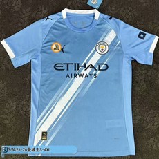25-26曼城主場泰版足球服，最新賽季球迷版球衣，透氣運動服，展現球隊熱愛與活力, 主場,XL