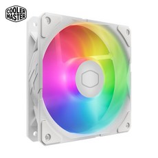 CoolerMaster SickleFlow Edge 120 ARGB 12公分風扇 (黑/白), 白色, 1個