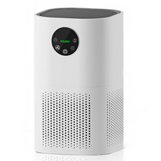 ROUNY 공기청정기 미세먼지 제거 H13 트루HEPA 360흡입 25dB 초저소음 화이트, 흰색, AP-T1