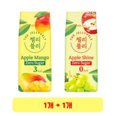 MDS 젤리블리 제로슈거 애플망고 젤리 + 애플샤인 젤리, 1세트, 60g