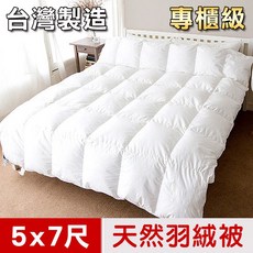 凱蕾絲帝 台灣製造-耐寒5 羽絨被