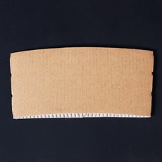 컵홀더 960ml(32온스) 무지 800개 테이크아웃 종이 커피 컵홀더, 1개