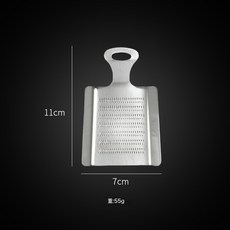 DFMEI 不鏽鋼磨泥器 廚房研磨工具 適用薑泥蒜泥嬰兒副食品, 1個, 小號:如圖