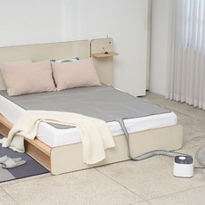 온수누리 온수매트 OMMS-K 더블 난방 침대 2인용 방수 거실 매트, 145 x 190cm