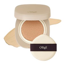 【韓國正品直送】OBgE 完美遮瑕氣墊粉餅 1個, 1組, 01象牙白