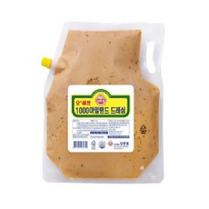 오뚜기 1000 아일랜드 드레싱, 2kg, 3개