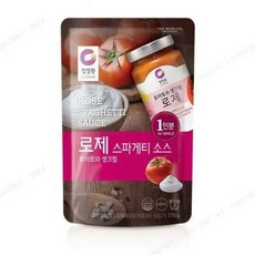 청정원 싱글파우치로제스파게티소스 5개