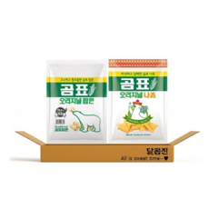 [달콤진] 곰표 오리지널 팝콘 125g + 오리지널 나쵸 190g, 1세트, 315g
