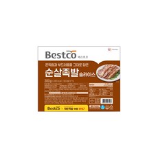 대상 베스트코 순살족발 슬라이스, 300g, 1개