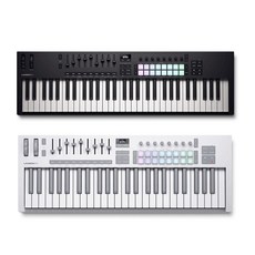 Novation Launchkey 61 MK4 MIDI 主控鍵盤 (黑/白) 公司貨 3年保固, 黑色, 1個, 不加購