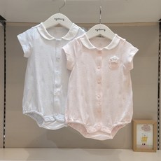 [아가방]강남점* 별모양 수플레원단으로 찰랑찰랑 부드럽고 귀여운 반소 바디수트/안심 무형광