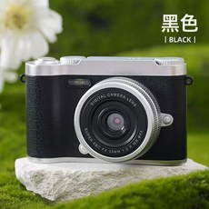 跨境爆款批發高清CCD數碼相機高清雙攝校園自拍學生相機源頭工廠, 1個, 【黑色】標配-無卡:如圖