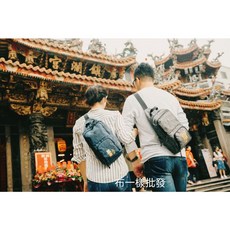 Wenger聯名大甲媽Q版單肩包 - 鎮瀾宮授權，灰色可選