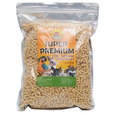 슈퍼주 우드펠렛 소형 애완동물 바닥재, 1개, 1.8kg