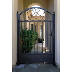 전원 게이트 주택 전원주택용 철제 현관대문 대형 쪽문 아치형 울타리 겸용 내외부 율타리, G.스타일5