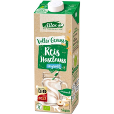 Allos 알로스 무가당 라이스 헤이즐넛 드링크, 1개, 1L
