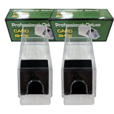 [15시 이전 주문 당일발송] 카드슈 카지노 4팩용 빠른배송의 랜덤 카드분배기, 2개, 투명