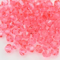 크리스탈 비즈 주판알 4mm 투명 유리 마름모 비즈공예재료, 1세트, A6086