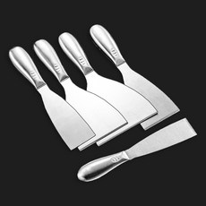 올커버 스텐 헤라 5종세트 페인트 작업용 스크래퍼, 1세트