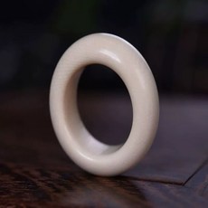 泓潤 精選 二代象牙 戒指 漂亮紋路, 1個