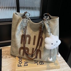 韓國 托特包 牛仔 帆布 布包 大容量 上班包 通勤包 單肩包 側背包 肩背包 包包女 帆布包 女包 手提包