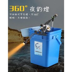 漁魂釣具行 多功能筏釣桶 烏鰡桶 釣魚工具箱, 1個