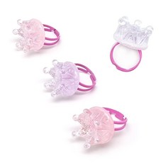 유아반지 보석 우정 왕관 반지