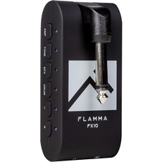 28개의 드럼 홈이 있는 FLAMMA 기타 헤드폰 앰프 휴대용 14개의 이펙트 내장 모델 5톤 색상으로 블루투스 USB 오디오 녹음 및 재생 OTG 기능 홈 연습을 지원합니다, FX10-WHITE