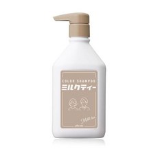 plus eau 플뤼시오 탈색모 전용 컬러 샴푸 밀크티 280ml 프루티 플로랄 향기, 우유 차, 1개