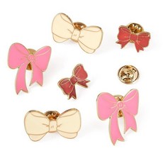 Boutigem 에나멜 라벨 핀 금속 브로치 DIY 주얼리 제작 용품 아연 보석 없음, 혼합 색상-보노트