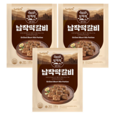 삼양 임꺽정 납작 떡갈비 1000g x 3팩