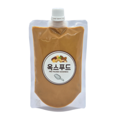 땅콩버터 300g 짜먹는 피넛버터 스파우트 파우치 무가당 소분