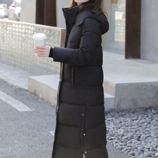 따뜻함과 스타일을 갖춘 발목까지 오는 롱패딩 ths+274ud
