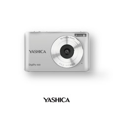 YASHICA 雅西卡 DigiPix 100 數位相機 入門機 文青相機 小朋友 幼兒園 CP值超高 交換禮物, 白色,加購64G記憶卡+備用電池, 1個