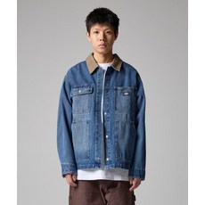 브랜드정품 디키즈 DICKIES 유틸리티 워시드 데님 초어 자켓 재킷 Medium Blue 255176