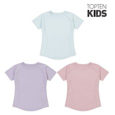탑텐키즈 TOPTEN KIDS MKD5TS2402 23년 SS (밸런스) 여아 폴리스판 반소매티 374459