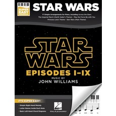 Star Wars - Super Easy Songbook Paperback, Hal Leonard Publishing Corp..., English, 9781540092007