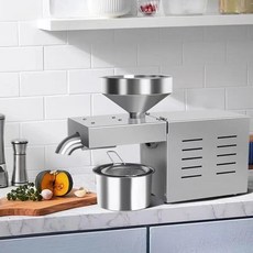 全自動榨油機 冷熱雙榨 不鏽鋼材質 純銅電機 高出油率 家用小型榨油機, 機械基礎款600W不可控溫