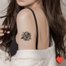 레터링 스티커 헤나 판박이 30장 세트, L 타입