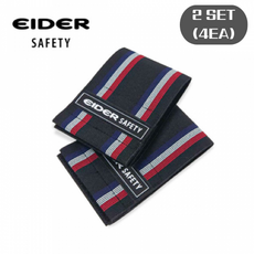 아이더세이프티 워커 각반 안전, 2세트, Black