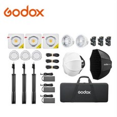 고독스 ML100Bi Kit3 유튜브 스튜디오 방송 촬영 조명 LED 라이트, 1개