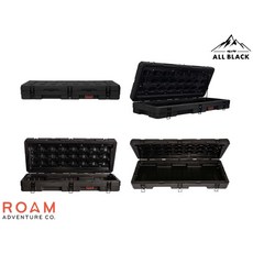 黑四驅ALL BLACK ROAM 83L 軍規級車頂收納箱，超大容量，堅固耐用，全黑色系, 83L 黑色