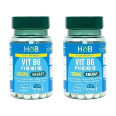 홀랜드앤바렛 비타민 B6 100mg 100정, 2개