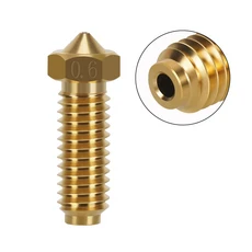 Anycubic Kobra 2 노즐 Neo 예비 부품 Max 0.4 1.0mm 업그레이드 키트 Pro 용, 01 2Pcs, 01 Brass 0.6mm