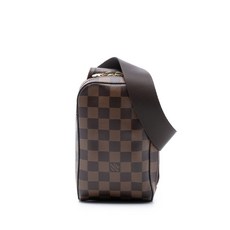 루이 비통 중고 2000-2010 다미에 에벤 제로니모스 크로스 백