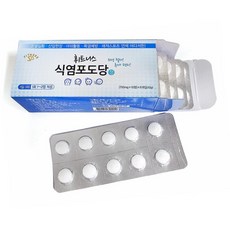 여름 탈수 염분 포도당 염화나트륨 보충제 60정 산업현장 골프, 1개
